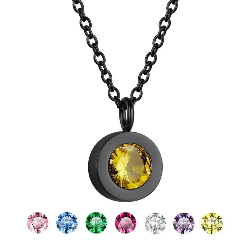 Zirconia Birthstone Necklace