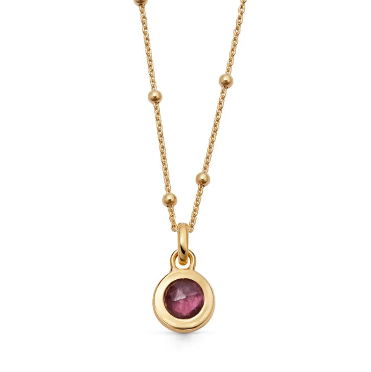 Geometry Birthstone Pendant