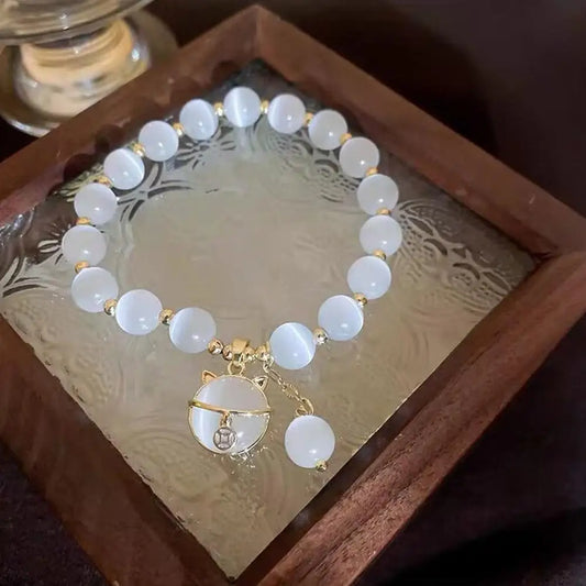 Lucky Cat Eye Bracelet