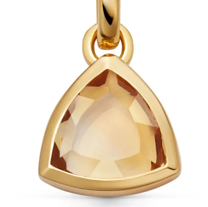 Geometry Birthstone Pendant