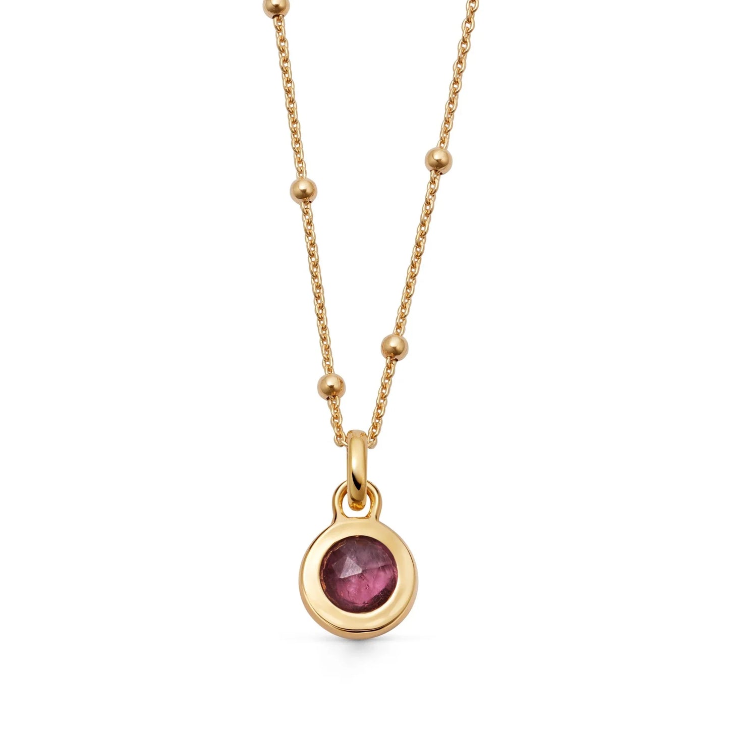 Geometry Birthstone Pendant