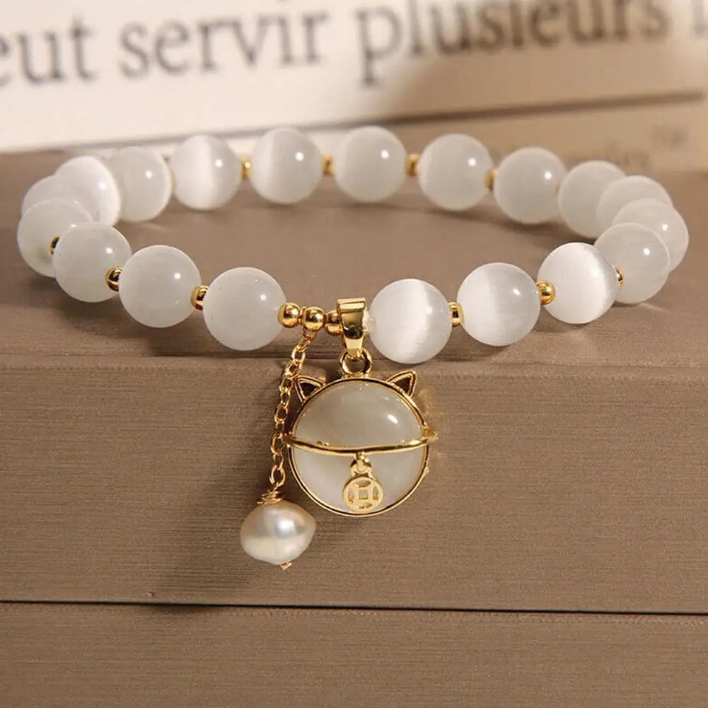 Lucky Cat Eye Bracelet